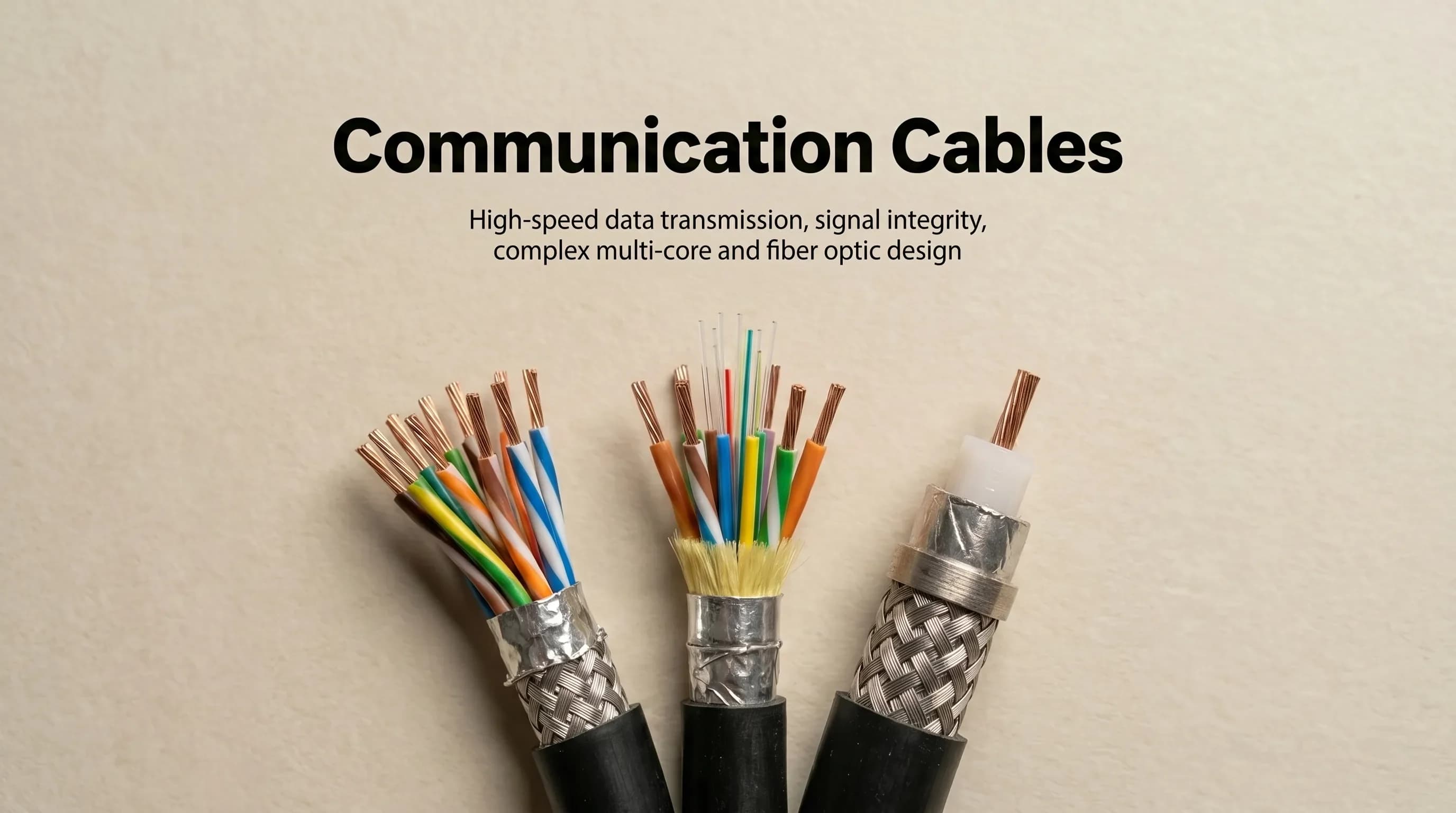 Communication cables manufactured by Hongce Cable
