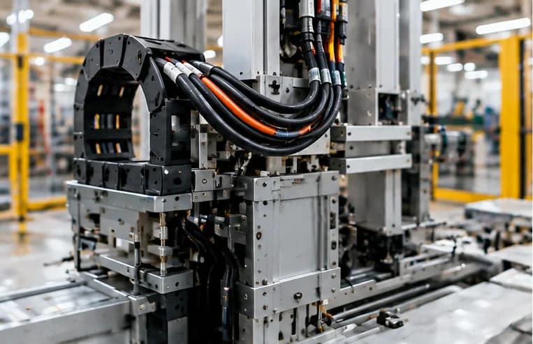Hongce cable sheathed wire applied in simulated scenarios of industrial machinery