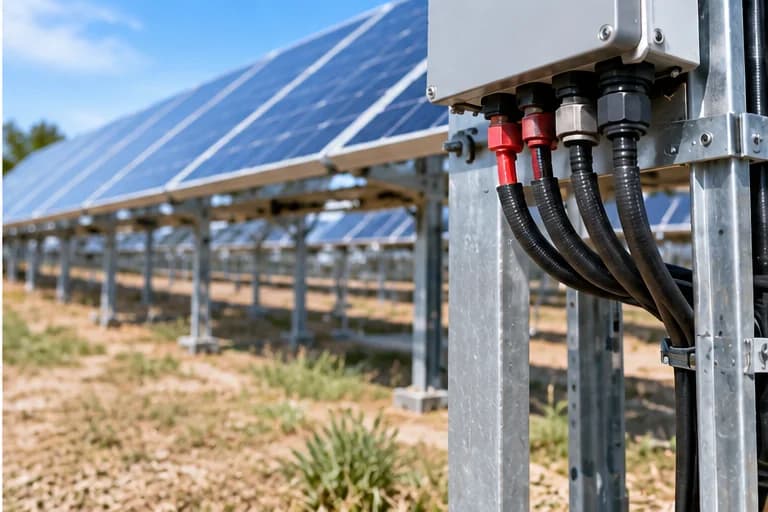 Scenarios where Hongce Cable sheathed wires are applied in renewable energy systems