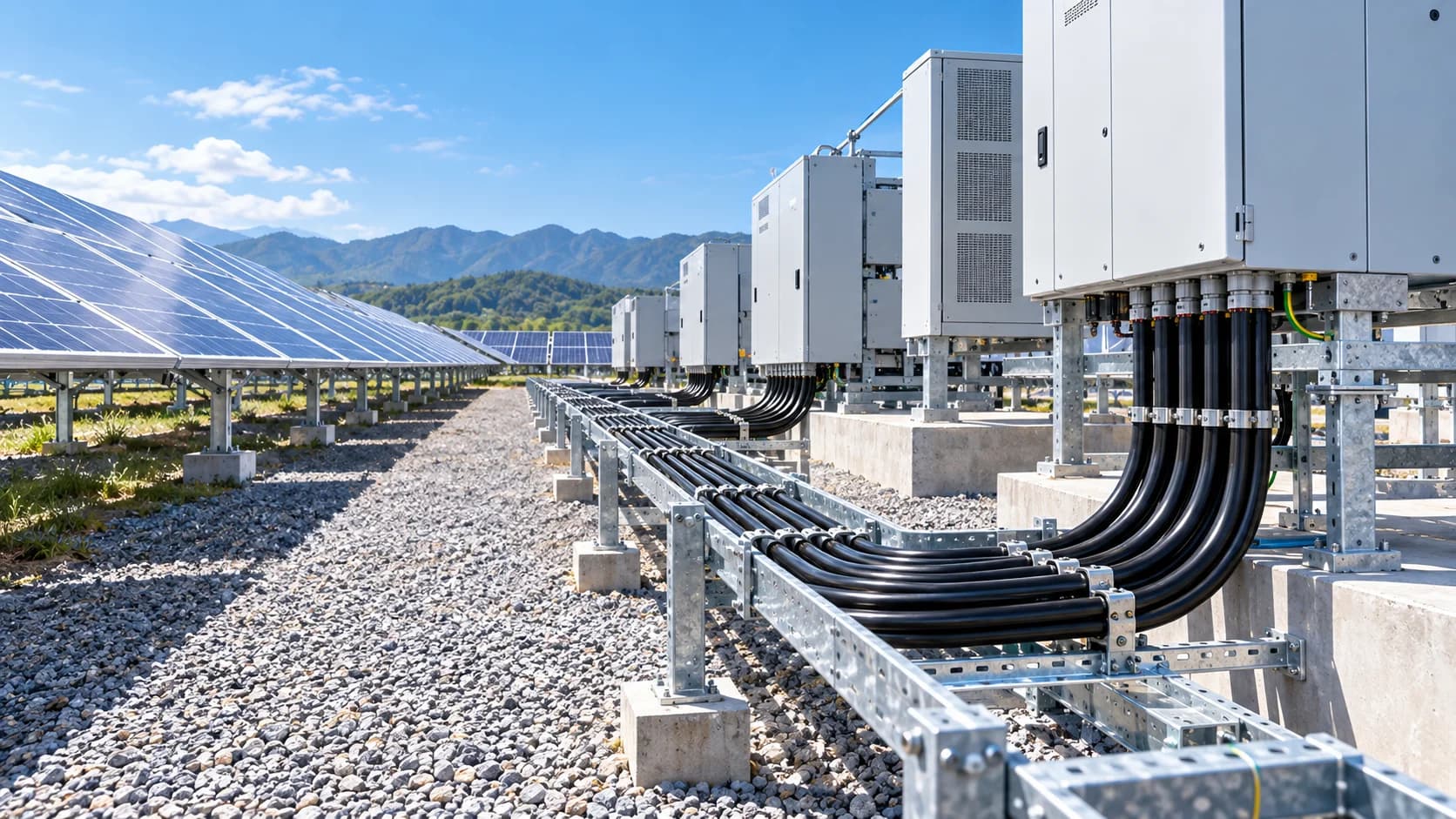 1. Hongce Cable YJLV 0.6/1kV Aluminum XLPE Power Cable for solar power connection applications