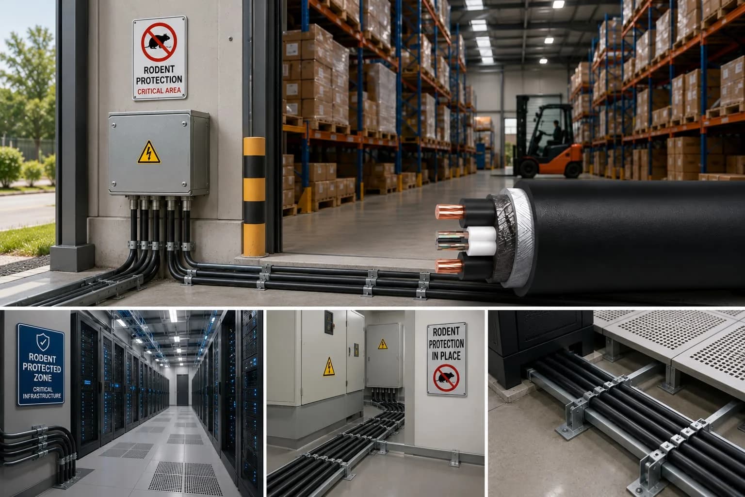 Termite and rodent resistant wires and cables from Hongce Cable are applied in scenarios of Underground Pipe Network and Direct Burial.